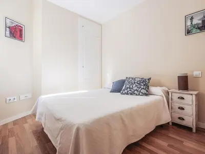 Cama o camas de una habitación en 2 Dorm Elegante en la Sevilla más autentica