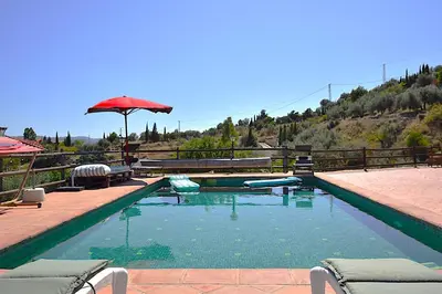 Piscina en o cerca de Idyllic Andalusian villa with private pool & stunning views