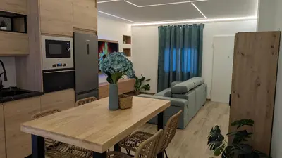 Una cocina o zona de cocina en Suite con jacuzzi y chimenea en Torredonjimeno - La suite de Don Ximeno