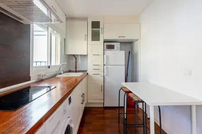 Una cocina o zona de cocina en Veoapartment Alhóndiga Ático