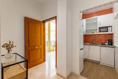 Una cocina o zona de cocina en Conde Ibarra Center Suite by Valcambre