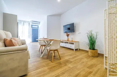 Una televisión o centro de entretenimiento en New Lofts Boutique Center Córdoba