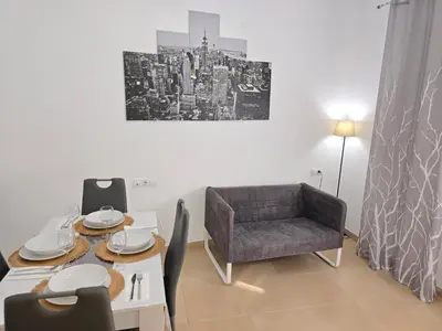 Zona de estar de Casa La Estación