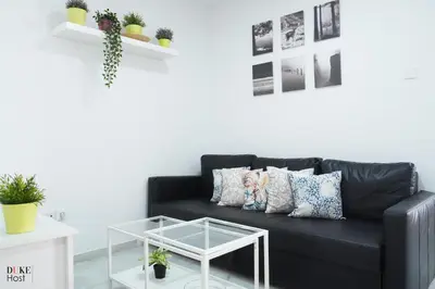 Zona de estar de Divina Enfermera Apartments
