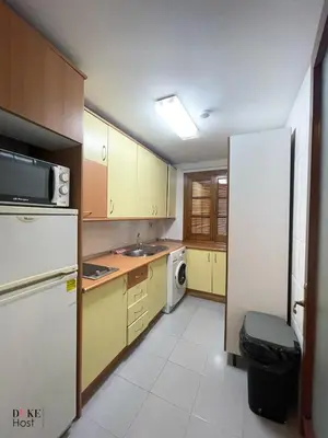 Una cocina o zona de cocina en Alameda Apartments - Bajo