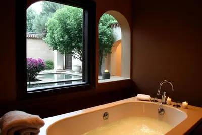 Un baño de Villa with Private Pool ZOI