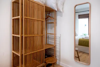 Cama o camas de una habitación en Los Patios de Feria - Lavanda