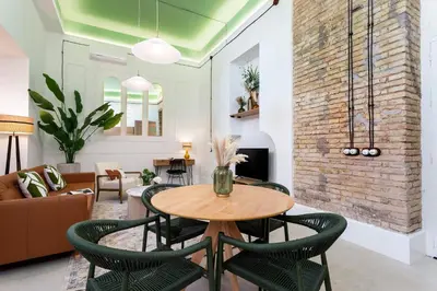 Zona de estar de Genteel Home Boteros