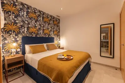 Cama o camas de una habitación en Philippe's Home Center