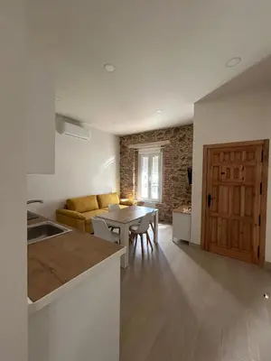 Zona de estar de Apartamentos Puerta los Castañares B