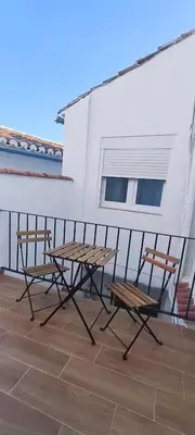 Un balcón o terraza de La Casita de la Alcazaba
