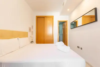 Cama o camas de una habitación en Arrayan Central Suite by Valcambre