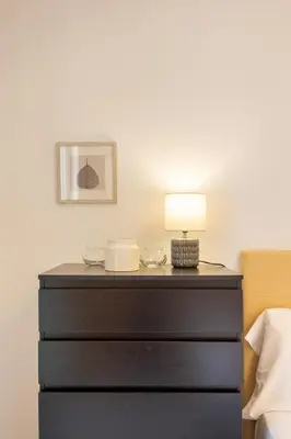 Cama o camas de una habitación en Arrayan Central Suite by Valcambre
