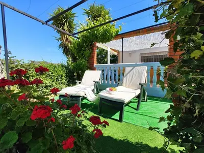 Jardín al aire libre en Finca La Serena - Badajoz