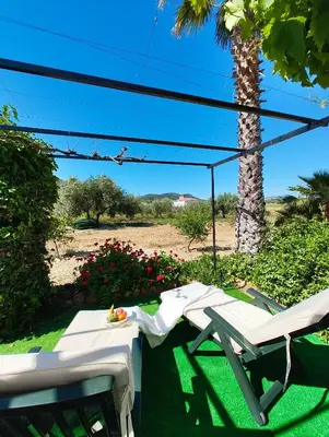 Jardín al aire libre en Finca La Serena - Badajoz
