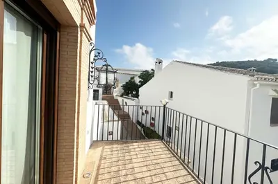 Un balcón o terraza de Hacienda Los Manchones
