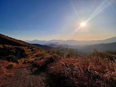 Paisaje cerca de esta villa