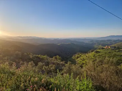 Paisaje cerca de esta villa