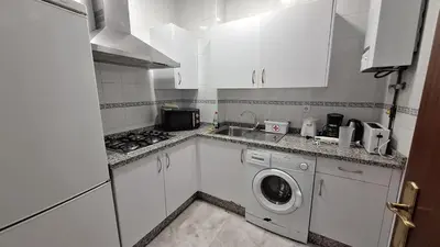 Una cocina o zona de cocina en Budget and lovely apartments Sevilla center