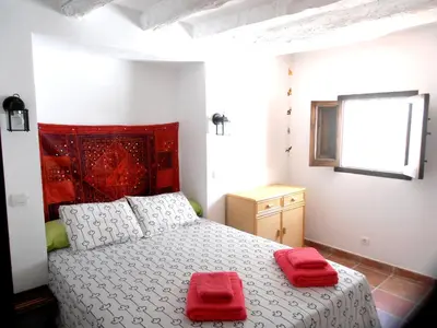 Cama o camas de una habitación en La Casa del Agua
