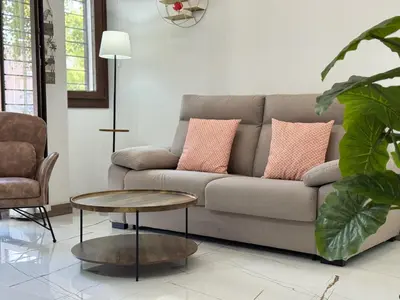 Zona de estar de Loft Avenida América