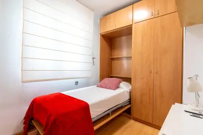 Cama o camas de una habitación en San Esteban City Center by Valcambre