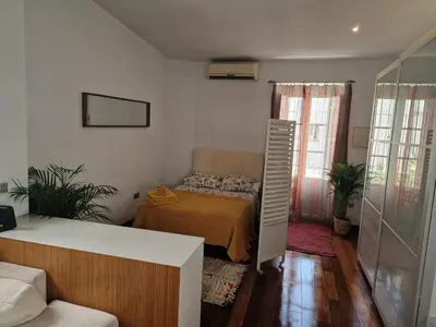Cama o camas de una habitación en Loft luz del Duque