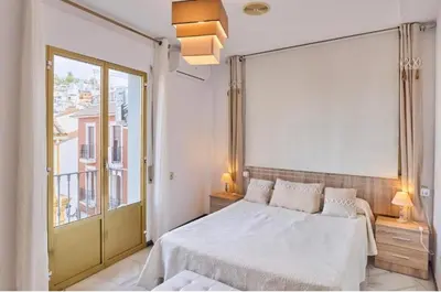 Cama o camas de una habitación en Casa Filo