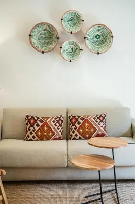 Zona de estar de Los Patios de Feria - Sueño Andaluz
