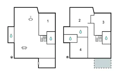 Plano de Stunning Home In Fuente Vaqueros