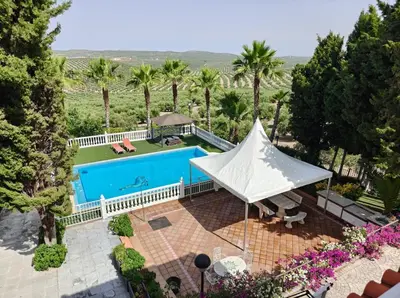 Piscina en o cerca de Chalet Rural Las Rozas