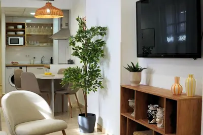 Una televisión o centro de entretenimiento en AvantiStays Capote