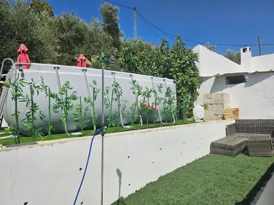 Jardín al aire libre en Le petit paradis de Nicole