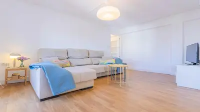 Una televisión o centro de entretenimiento en Apartamento con Vistas a la Catedral de Córdoba