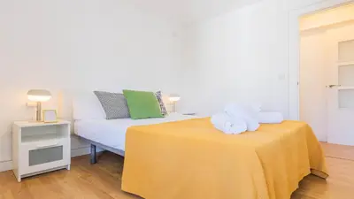 Cama o camas de una habitación en Apartamento con Vistas a la Catedral de Córdoba