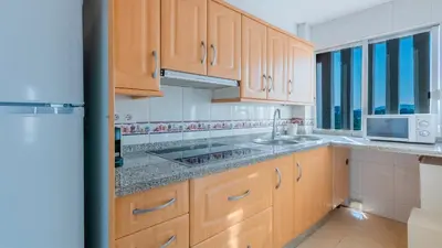 Una cocina o zona de cocina en Apartamento con Vistas a la Catedral de Córdoba