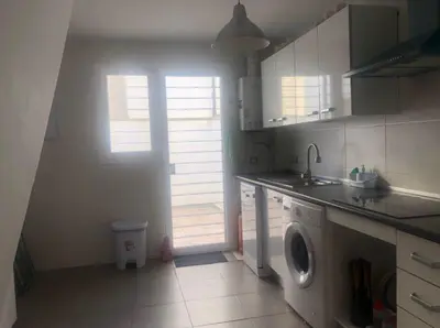 Una cocina o zona de cocina en Casa Rural Pozo