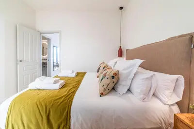 Cama o camas de una habitación en Los Patios de Feria - Luz de Poniente