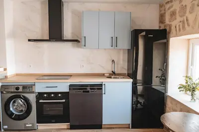 Una cocina o zona de cocina en Casa de los Abuelos en Baeza