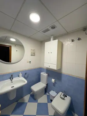 Un baño de Apartamento Alameda Centro
