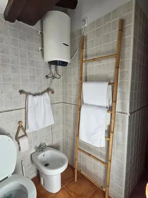 Un baño de Casa Rural El Refugio