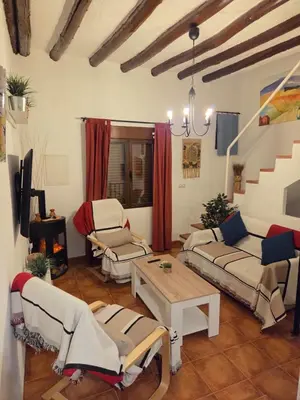 Zona de estar de Casa Rural El Refugio