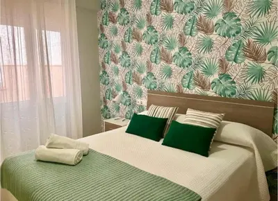 Cama o camas de una habitación en Apartamento Menina San Andres