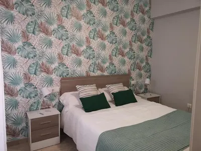 Cama o camas de una habitación en Apartamento Menina San Andres