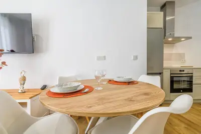 Una cocina o zona de cocina en Loft con Encanto en Plaza Gonzalo de Ayora & Centro de Córdoba