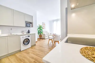 Una cocina o zona de cocina en Loft con Encanto en Plaza Gonzalo de Ayora & Centro de Córdoba