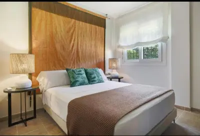 Cama o camas de una habitación en Casa Cerezo