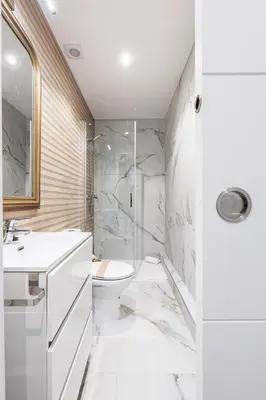 Un baño de Modern and Cozy Apartment, Nervión Seville bajo B