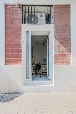 Fachada o entrada de Modern and Cozy Apartment, Nervión Seville bajo B