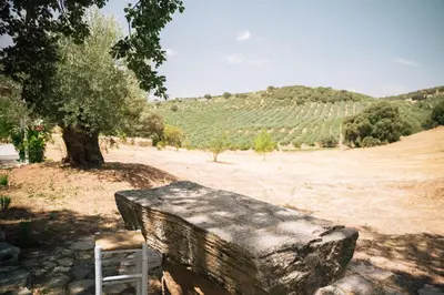 Paisaje cerca de esta villa